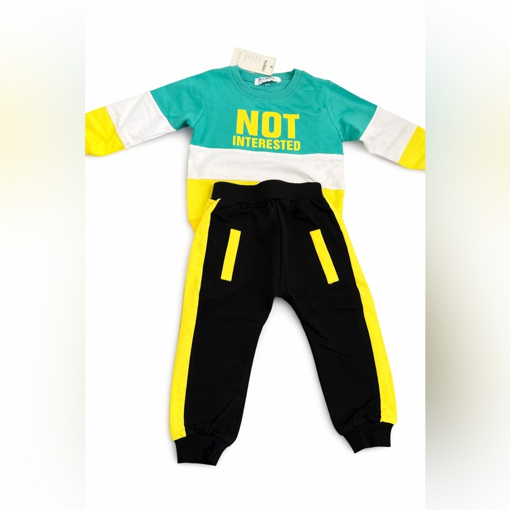 Kids Colorful Jogger Set